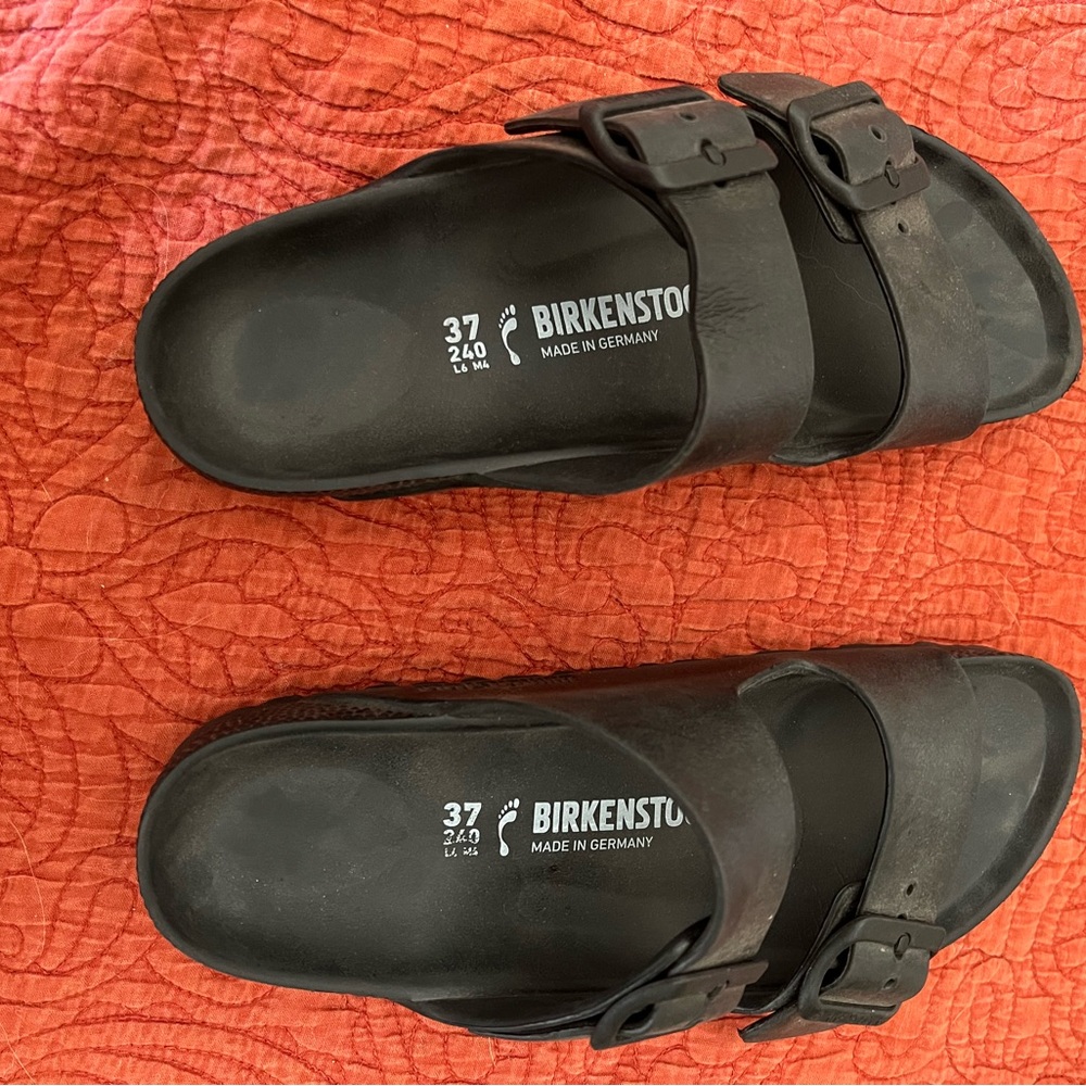 Birkenstock Black Slide Sandals